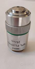 Obiettivo Leitz Wetzlar NPL Fluotar 25x0.55/160
