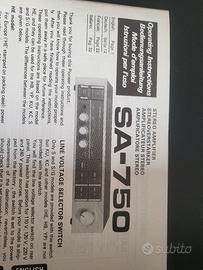 amplificatore Stereo Pioneer