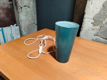 Lampada  vetro verde