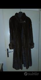 pelliccia lunga in visone