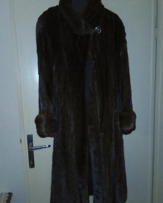 pelliccia lunga in visone