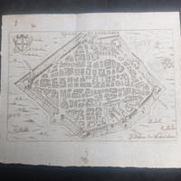 STAMPE  ANTICHE  ("ITINERARIO  D'ITALIA" ED. 1688)