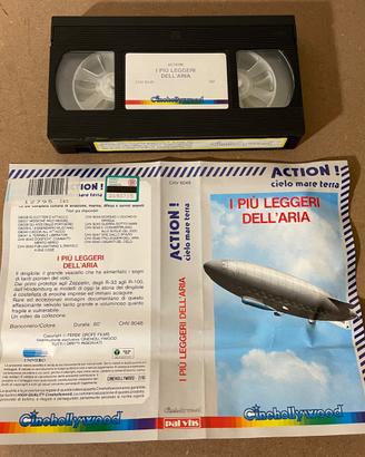 lotto VHS Cinehollywood dirigibili e aerei