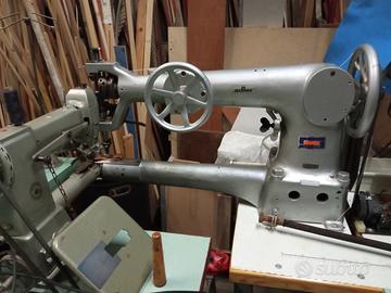 Rara macchina per cucire pelle, cuoio, Adler 43