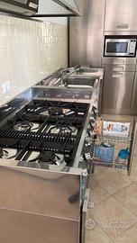 Cucina ArcLinea Italia / Mediterranea acciaio inox