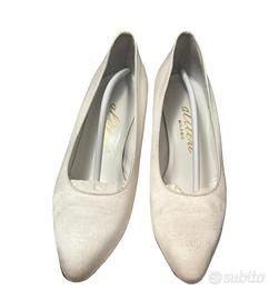 Décolleté color avorio/champagne