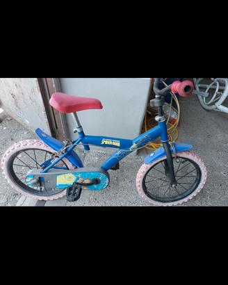 bicicletta spiderman 