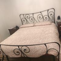 Struttura letto matrimoniale in ferro