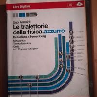 LIBRI DI FISICA TRAIETTORIE DELLA FISICA. AZZURRO.