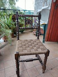 Sedia antica arredamento 