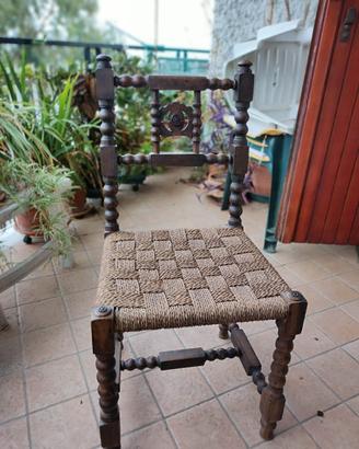 Sedia antica arredamento 