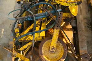 Aratro interfilare idraulico