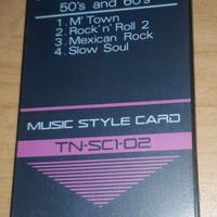 Roland Tn-Sc1-02 Card Style Music - Style Data Rom