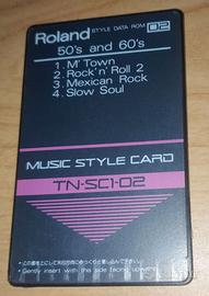 Roland Tn-Sc1-02 Card Style Music - Style Data Rom