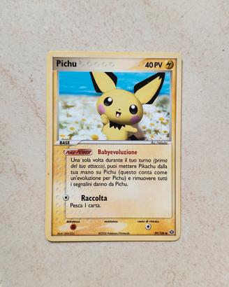 Pichu 59/106 Ex emerald Pokemon