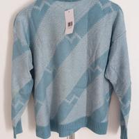 Maglietta donna celeste-azzurra Wiesenthal XL (48)