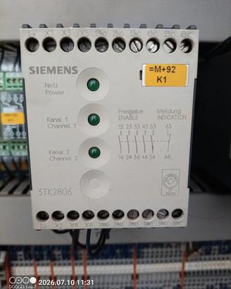 Relè sicurezza Siemens 