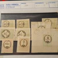 Lotto num 97 Lotto marche da bollo Lombardo Veneto