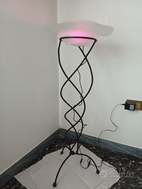 Lampada fontana cromoterapia