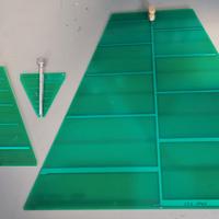 Kit 3 antenne log-periodic 400 Mhz÷11 Ghz