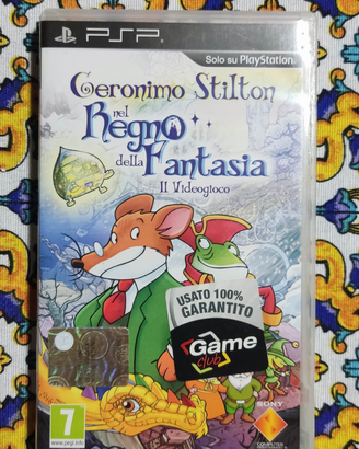 Psp Gioco UMD- Geronimo Stilton Nel regno della f