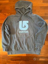 Felpa Burron taglia L cotone