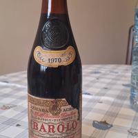 Bottiglia di Barolo del 1970