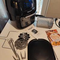 Friggitrice ad aria più griglia elettrica