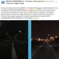 LAMPIONE SOLARE INTEGRATA mod. INTEGRA I