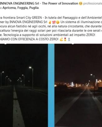 LAMPIONE SOLARE INTEGRATA mod. INTEGRA I