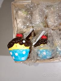 porta tovaglioli in ceramica