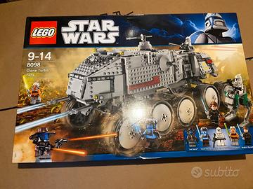 LEGO Star Wars 8098 Clone Turbo Tank RITIRATO RARO