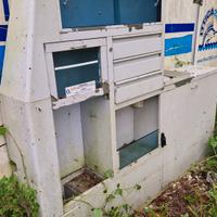 mobile scaffale furgone van in lamiera 