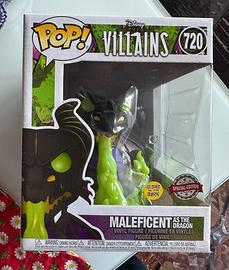 maleficent as the dragon - GITD - funko pop