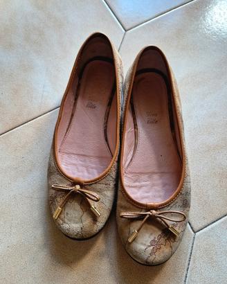 Ballerine Alviero Martini natural geo classic
