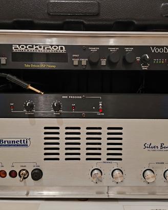 rack Brunetti silver bullet, Rocktron Vudoo Valve 
