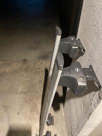 Barre auto portatutto premontate con chiavi