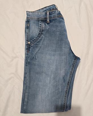 jeans uomo 44 chiaro Slim 
