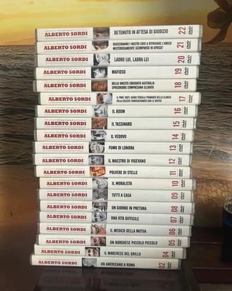 Collezione dvd Alberto sordi