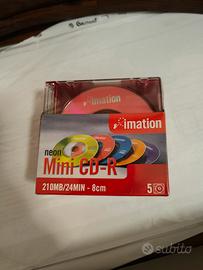 Imation mini cd r 210mb Sigillati