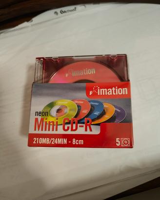 Imation mini cd r 210mb Sigillati