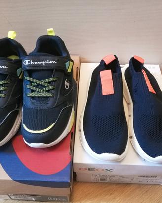 Scarpe Geox e Champion n. 32 P/E