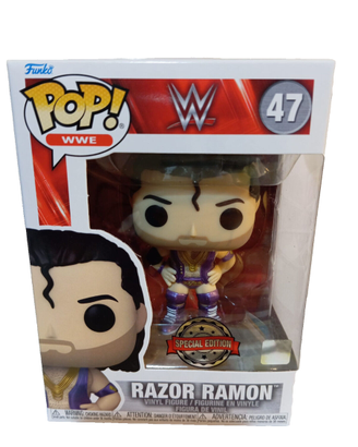 Funko Pop! Vinyl WWE Razor Ramon 47 Metallic