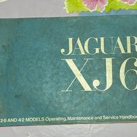 Libretto uso e manutenzione jaguar xj6 prima serie