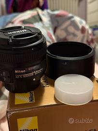 obbiettivo Nikon 50mm f/1.8g