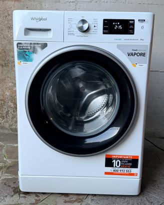 Lavatrice whirlpool  9kg