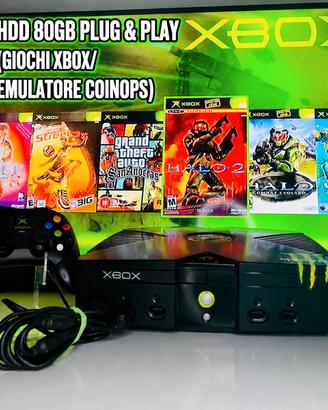 Xbox Original set completo HDD 80GB