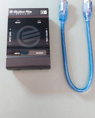 SCHEDA AUDIO GUITAR RIG MOBILE I/O