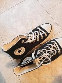 converse platform nere 37.5 Abbigliamento e Accessori In vendita