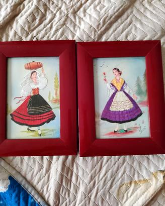 VINTAGE CARTOLINE RICAMATE 